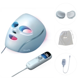 CryoGlow™ Cooling + LED Face Mask & Facial Glo Skin Tool - Blue