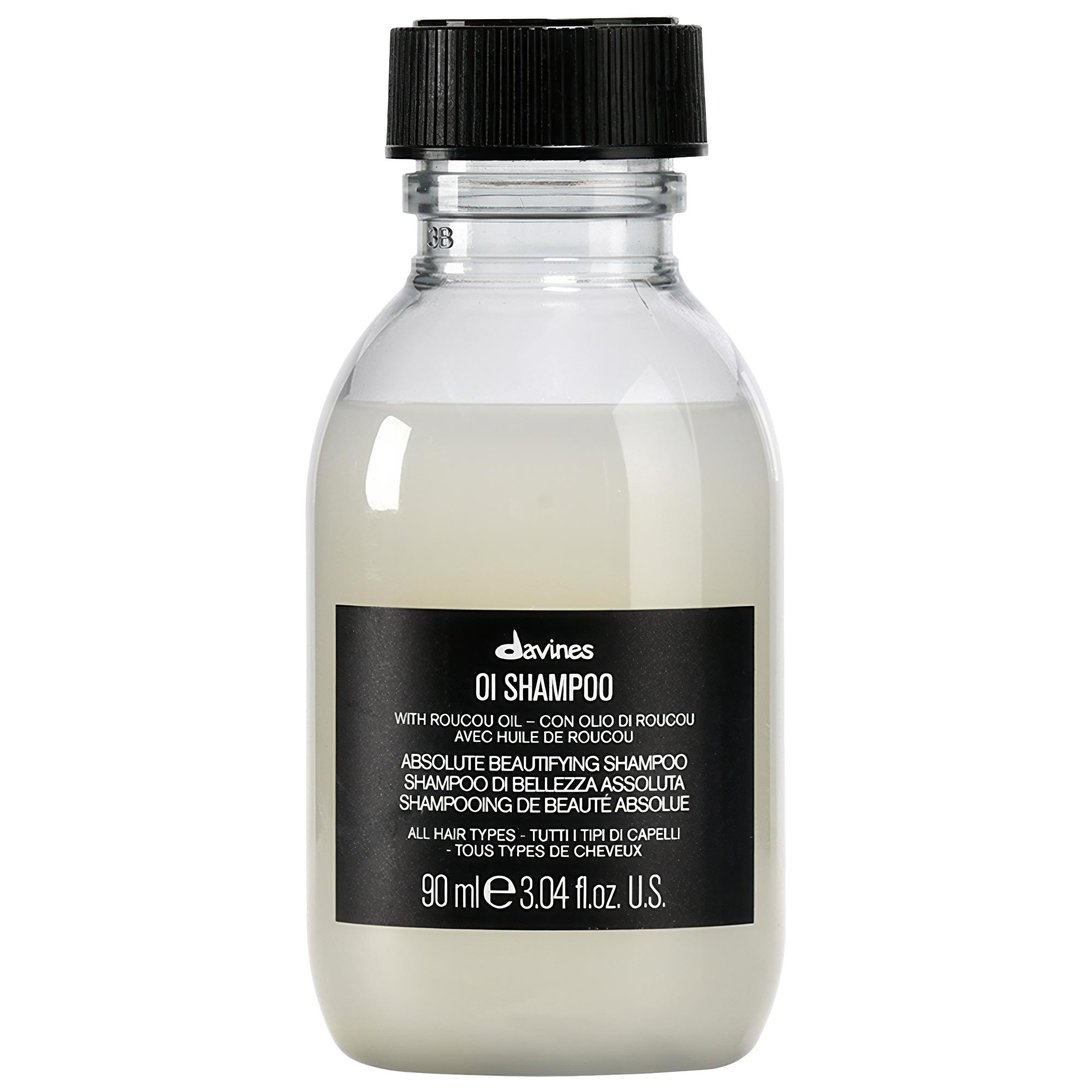 Davines Mini OI Shampoo for Softness and Shine 3.04 oz/ 90 ml
