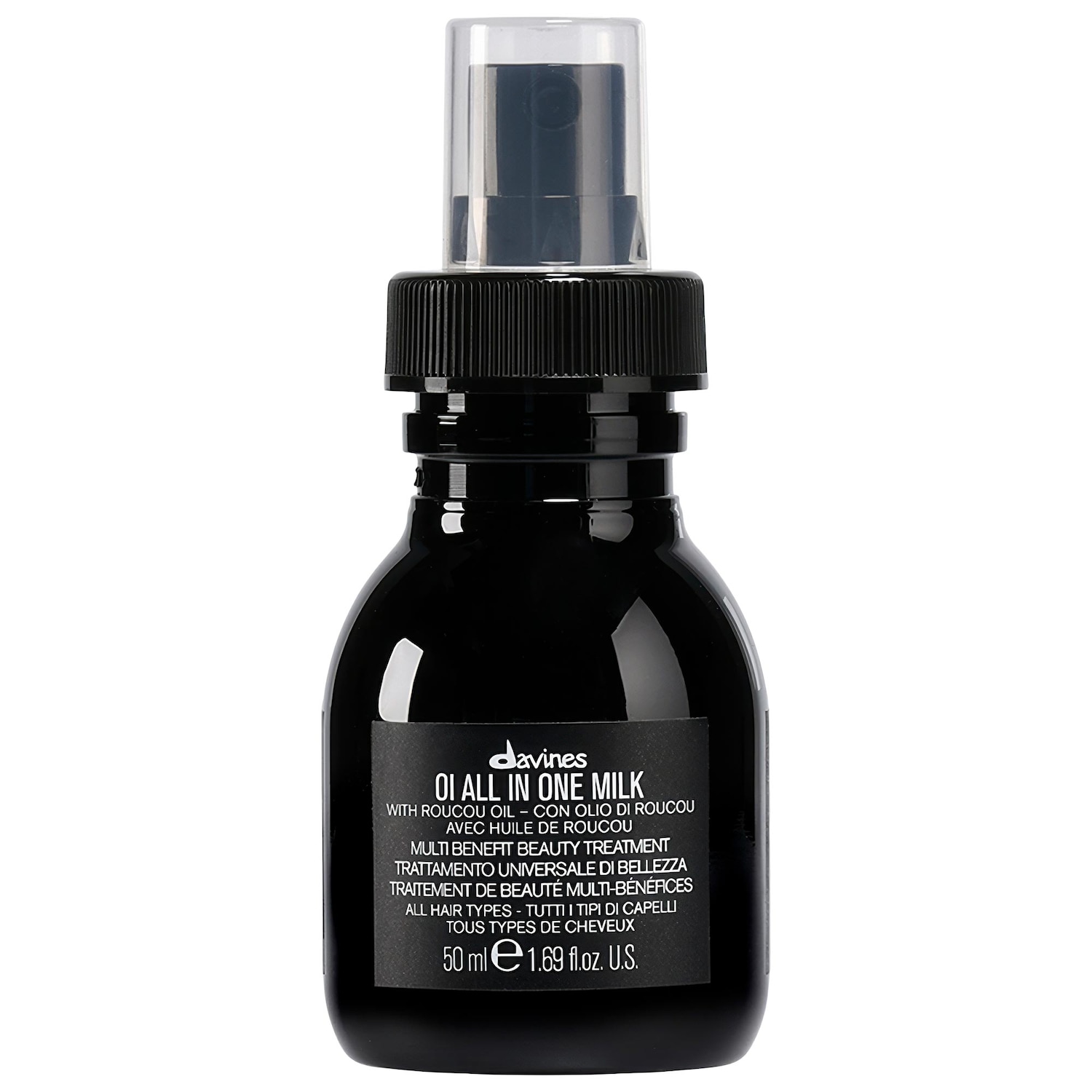 Мини-молочко для волос Davines OI All In One для мягкости и блеска — фото 1