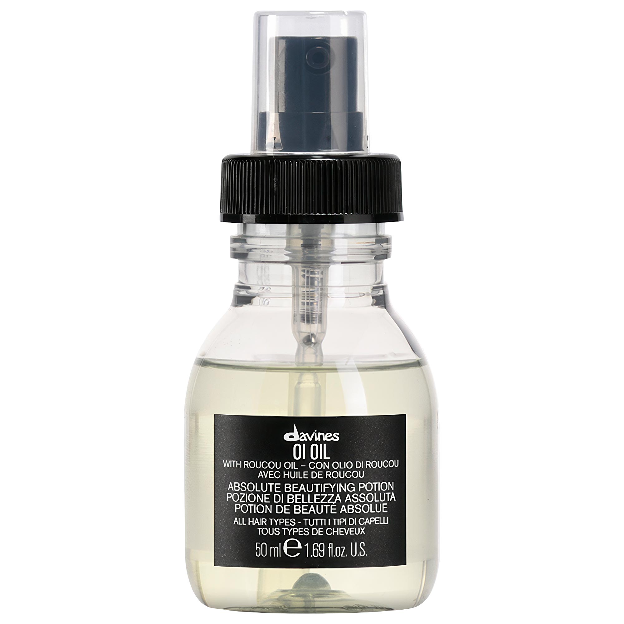 Davines Mini OI Hair Oil for Softness and Shine 1.69 oz/ 50 ml