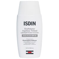 ISDIN - ISDIN Eryfotona Ageless Ultralight Tinted Mineral Sunscreen SPF 50 to even tone and fight photoaging with Peptides and Vitamin E 50