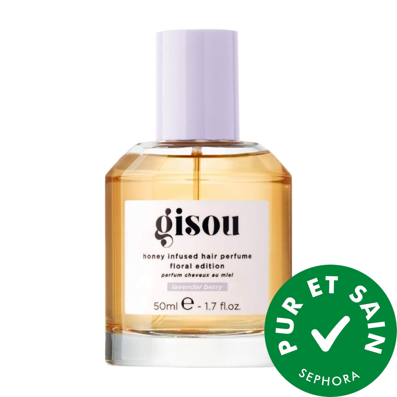 Gisou Parfum pour les cheveux infusé Lavender Berry Honey 1.7oz / 50 ml