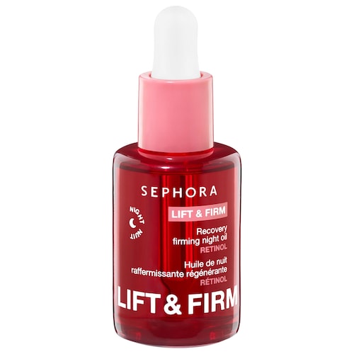 Восстанавливающее укрепляющее ночное масло Sephora Collection Lift & Firm с ретинолом