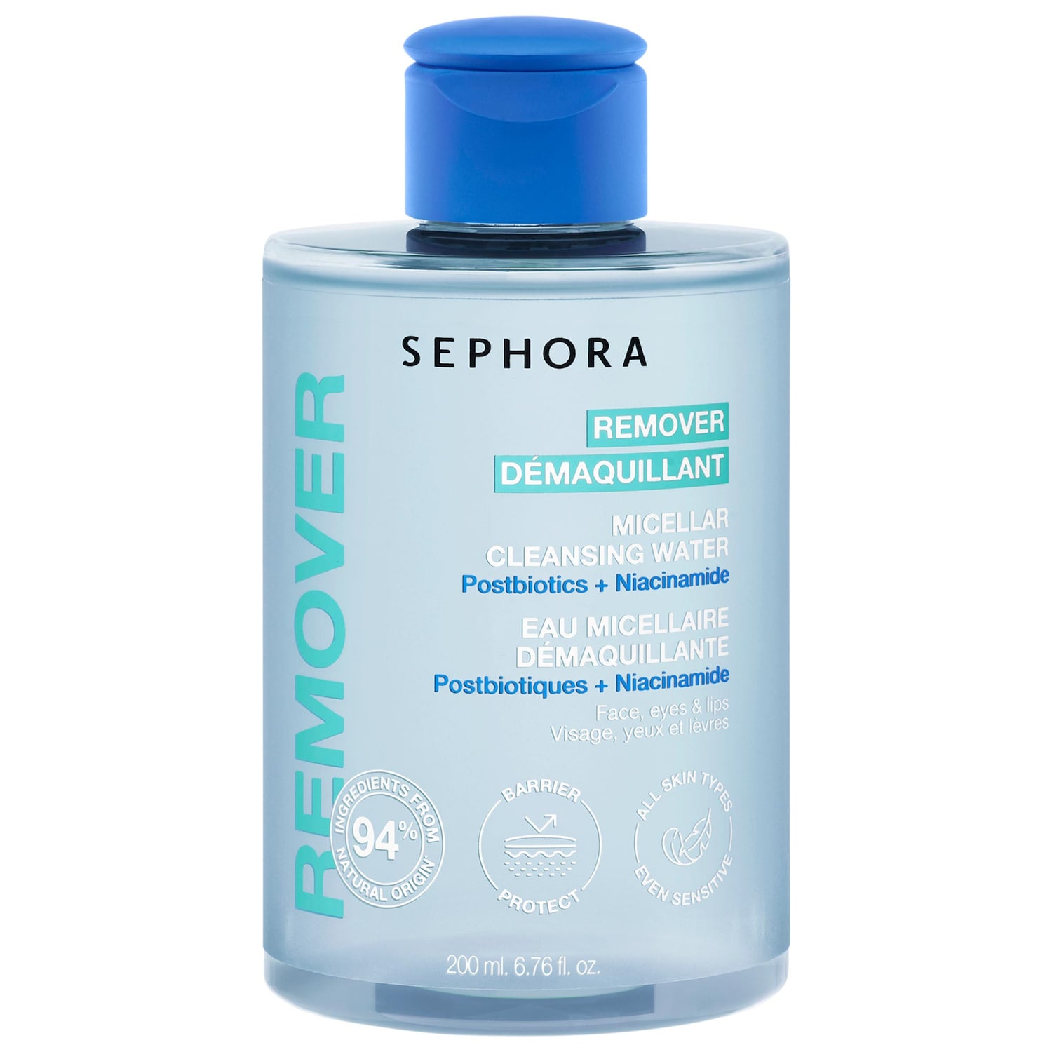Мицеллярная очищающая вода Sephora Collection с постбиотиками и ниацинамидом — фото 1