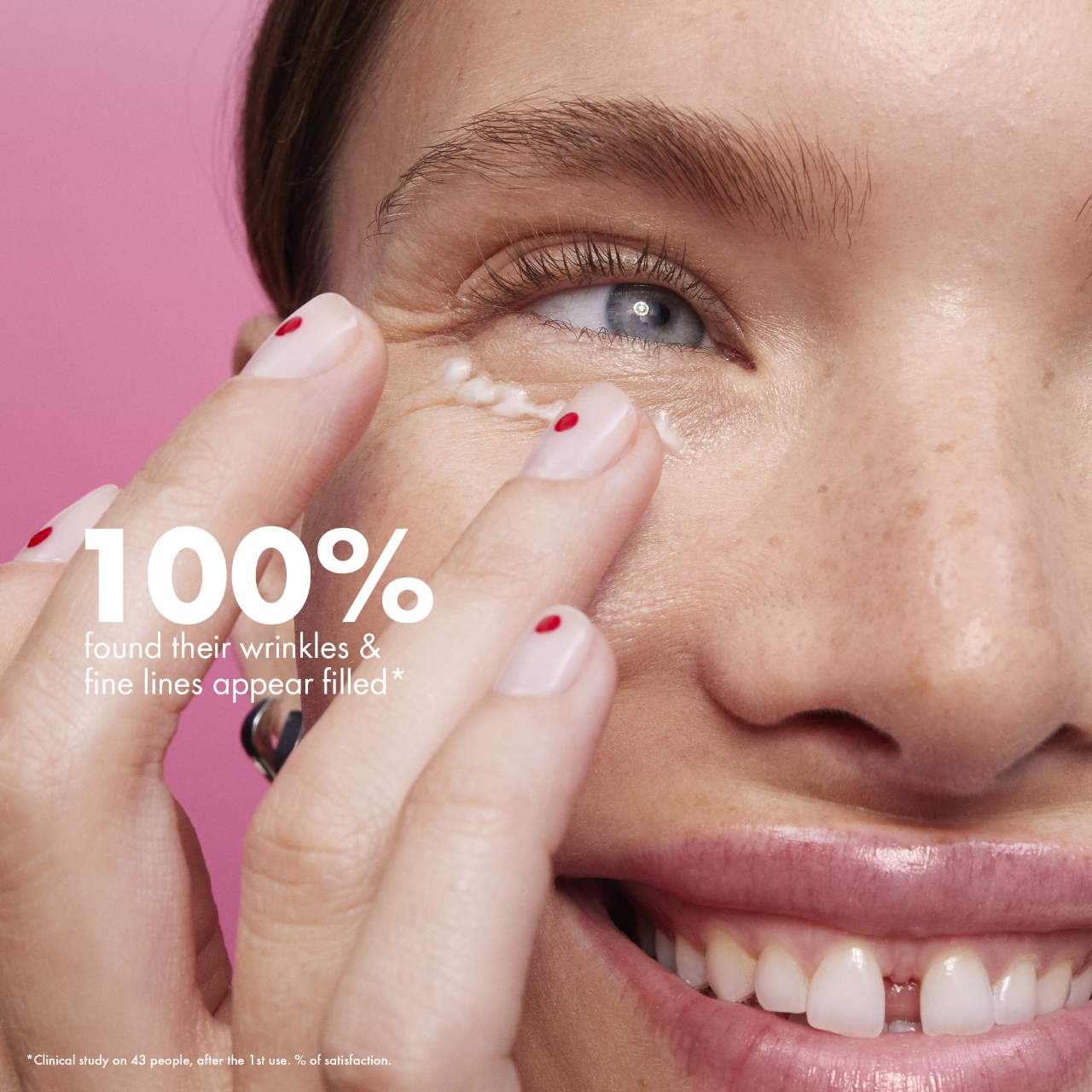 Lift & Firm - Smoothing & Firming Eye Cream with Peptides + Hyaluronic Acid 2