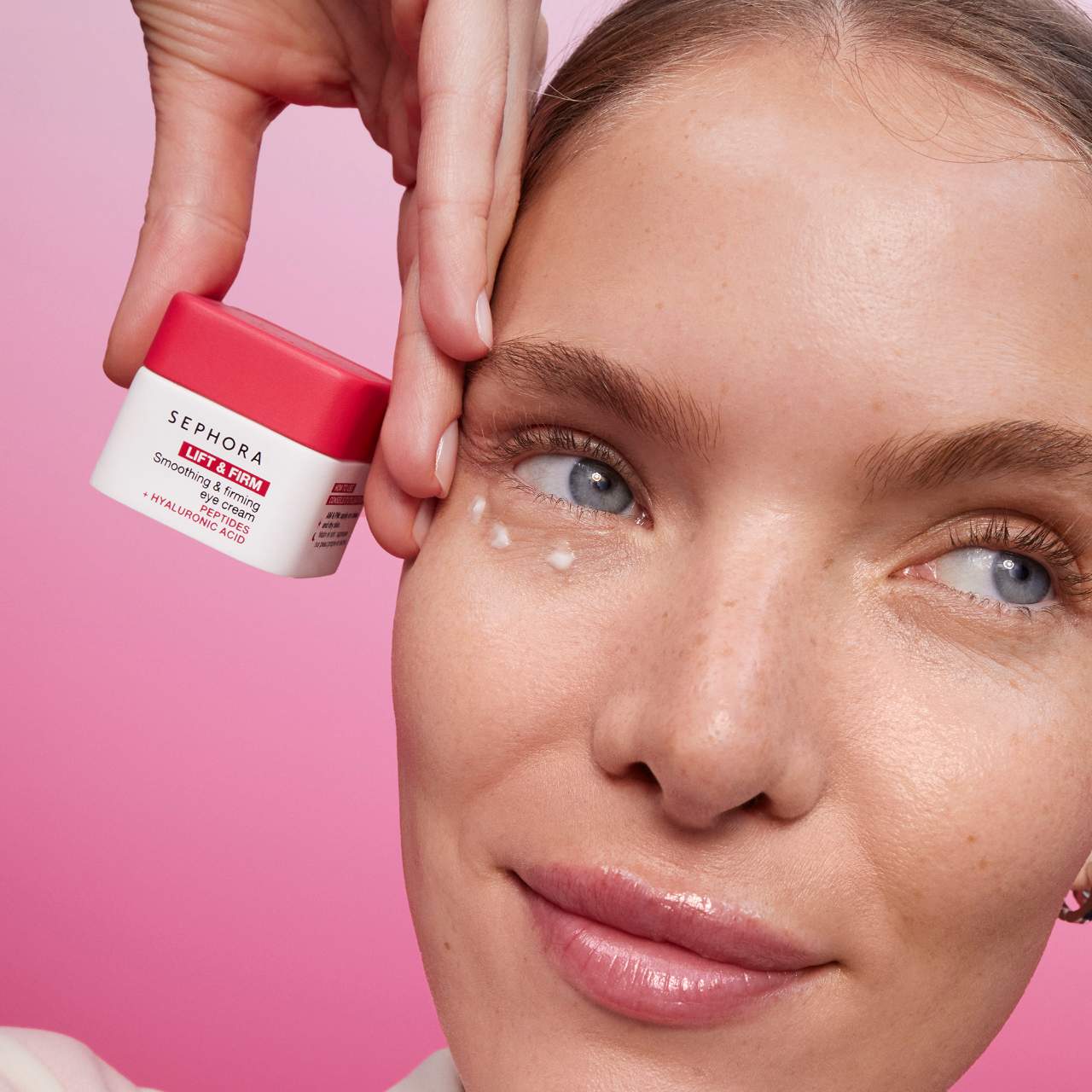 Lift & Firm - Smoothing & Firming Eye Cream with Peptides + Hyaluronic Acid 3