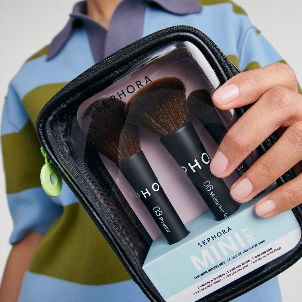 Мини-набор кистей для лица и глаз Sephora Collection — фото 3