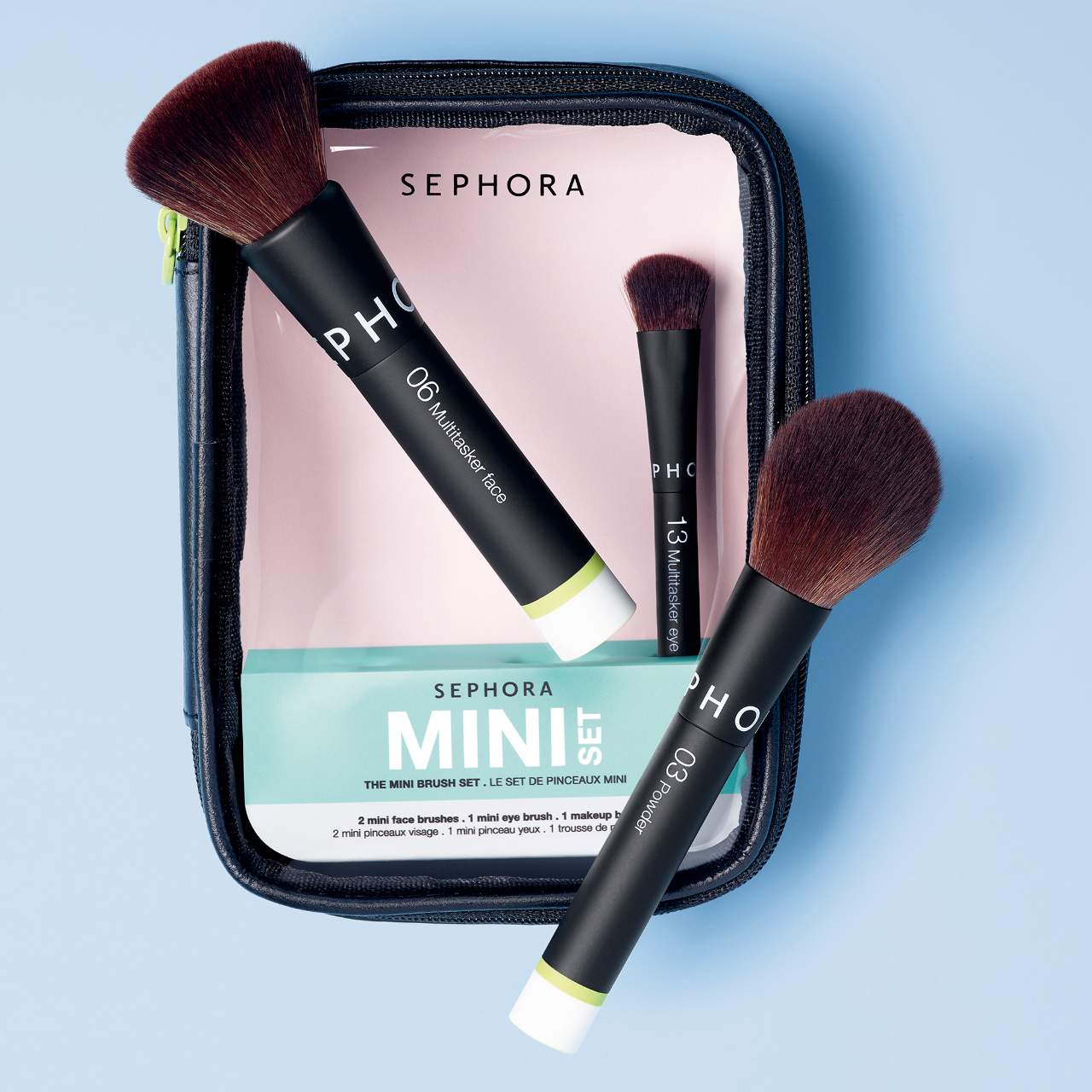 Мини-набор кистей для лица и глаз Sephora Collection — фото 4