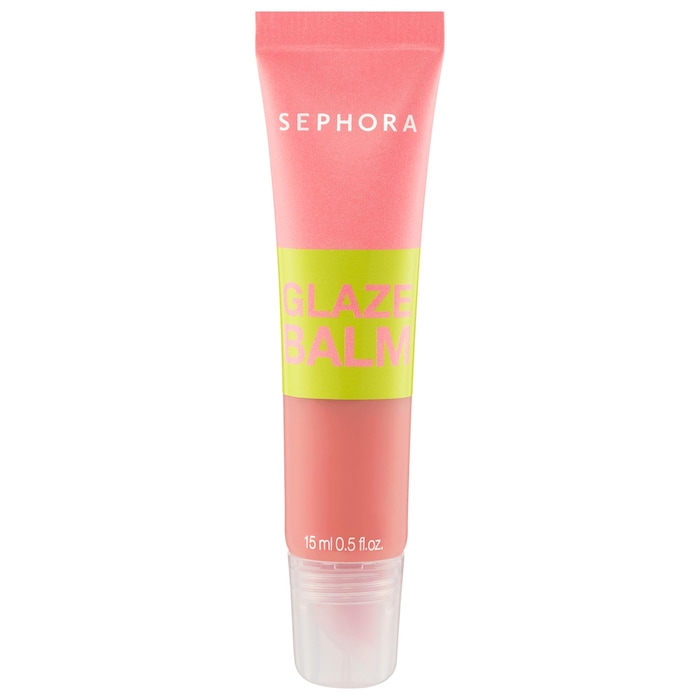 A pink tube of lip balm