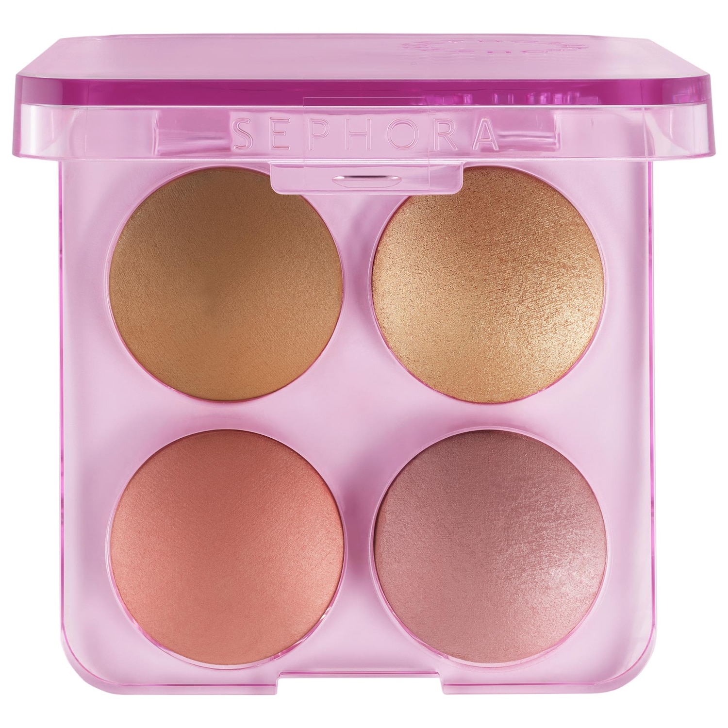 Палетка бронзера, румян и хайлайтера для лица Sephora Collection Colorful — фото 1