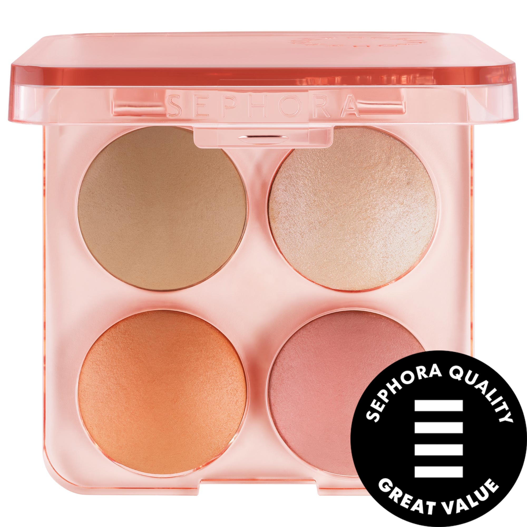 Colorful Face Bronzer, Blush & Highlighter Palette image number 0