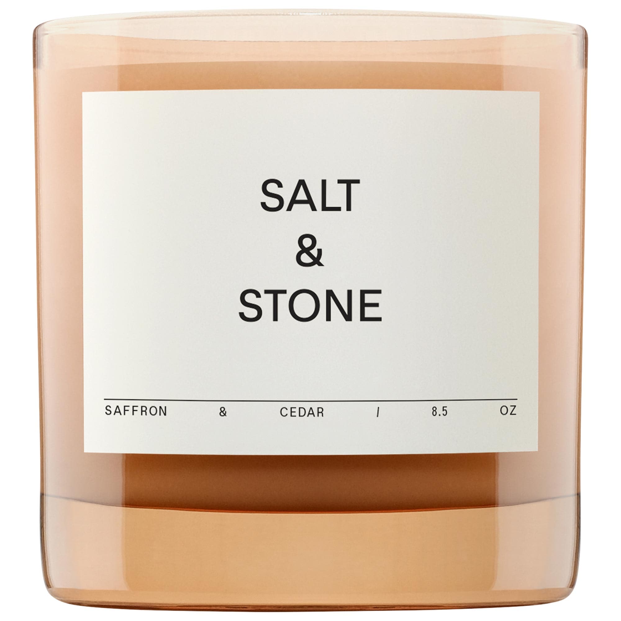 Salt & Stone Saffron & Cedar Candle 8.5 oz / 240 g