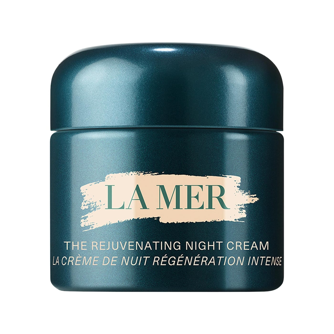 A blue jar of face cream