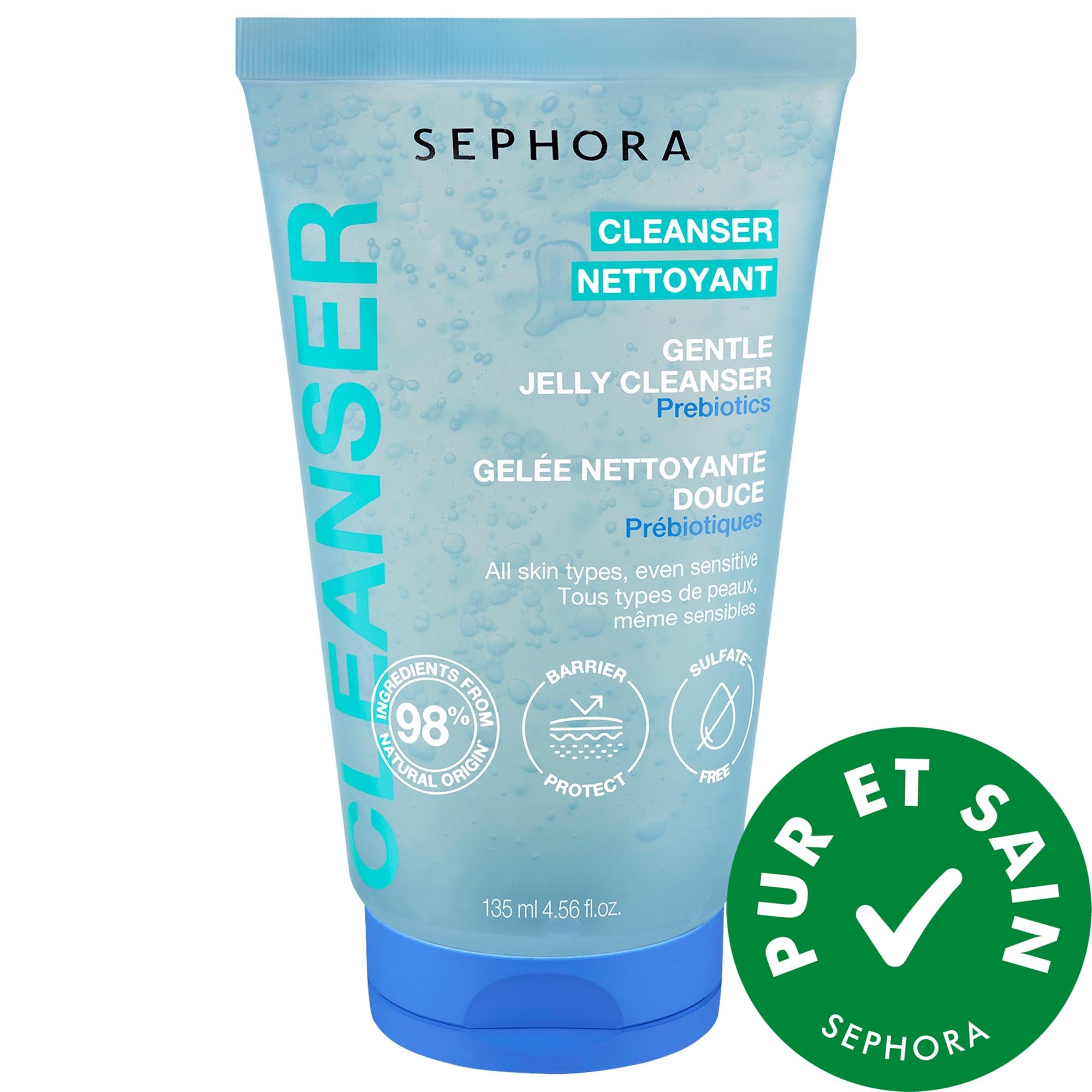 SEPHORA COLLECTION Gelée nettoyante douce avec prébiotiques 4.56 fl. oz./135 ml