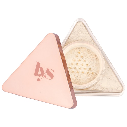 Рассыпчатая прозрачная фиксирующая пудра без талька Lys Beauty Triple Fix