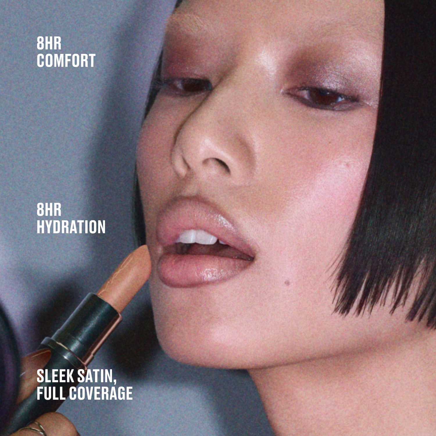M·A·Cximal Sleek Satin 8HR Full-Coverage Hydrating Lipstick - MAC