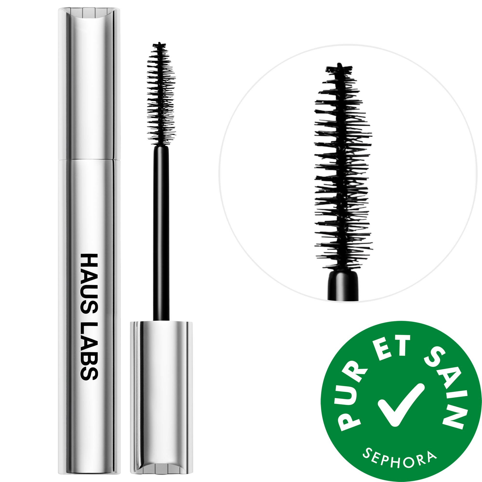 HAUS LABS BY LADY GAGA Mascara volume allongeant B Structural Black Onyx 0.27 oz / 8 mL