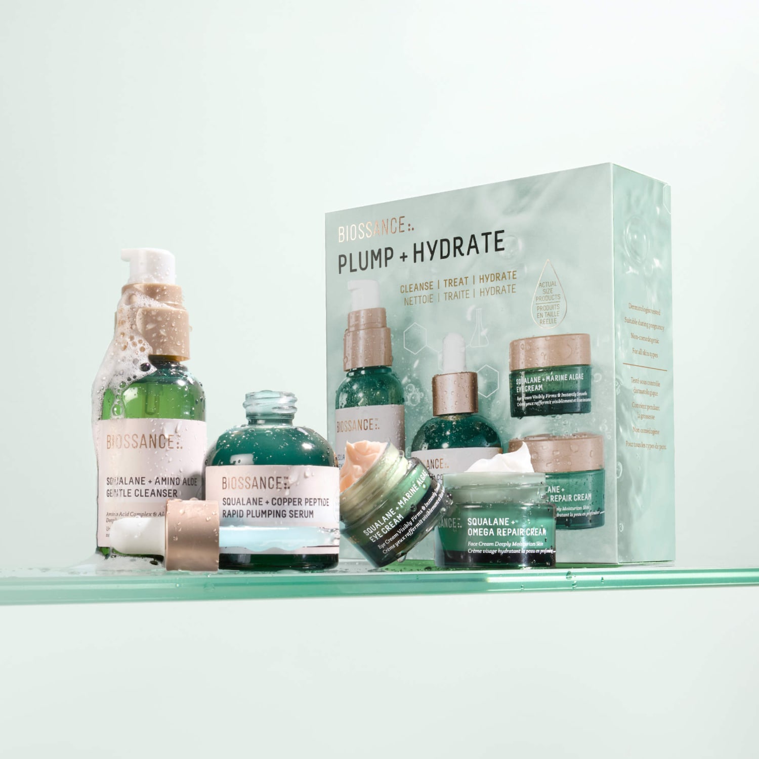 Plump + Hydrate Bestsellers Routine Set - Biossance | Sephora