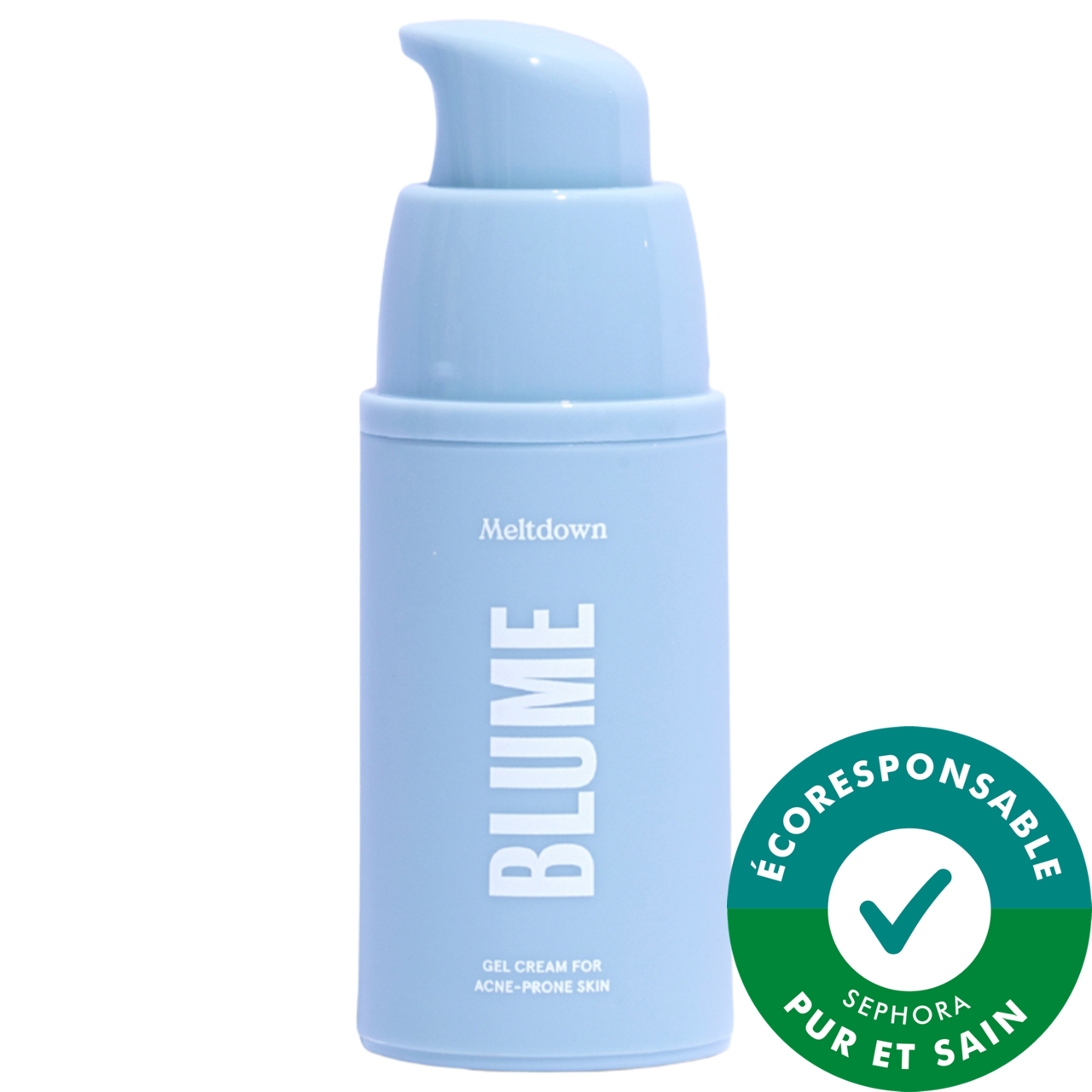 Blume Crème gel pour peau à tendance acnéique Meltdown avec 72 heures d'hydratation oz / mL
