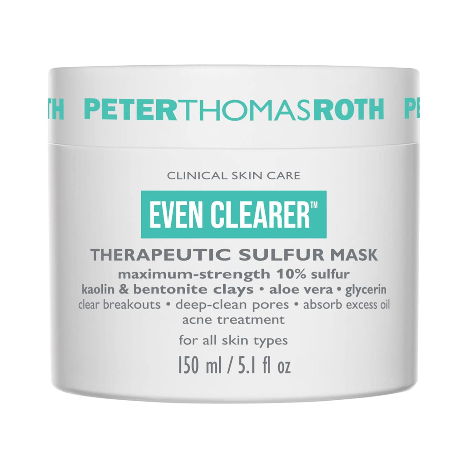 Серная маска против акне Peter Thomas Roth Even Clearer для пор и контроля жирности — фото 1