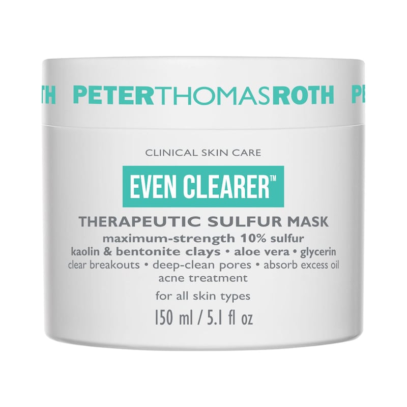 Even Clearer™ Therapeutic Sulfur Acne Mask for Pores and Oil Control