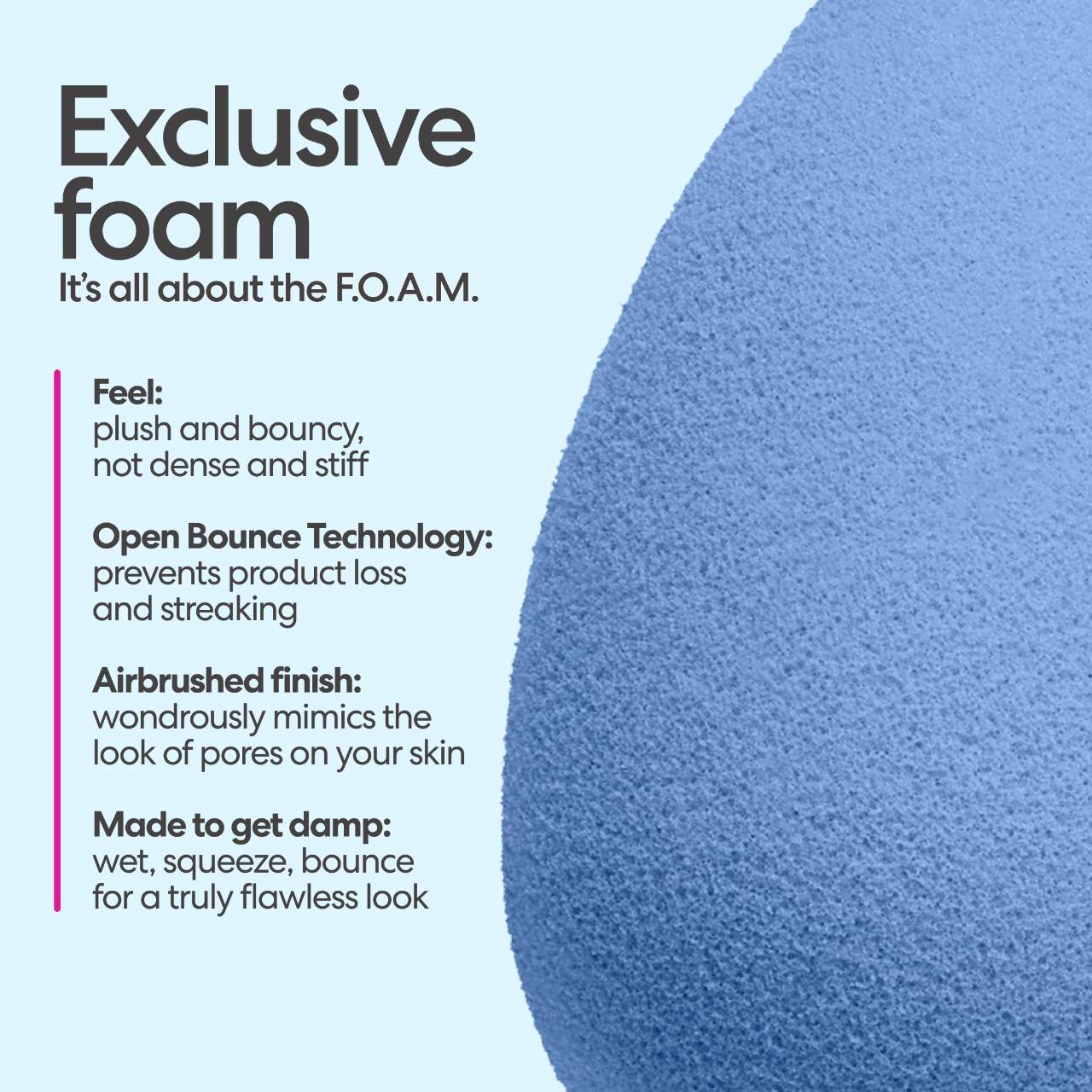 Спонж для макияжа Beautyblender Denim — фото 4