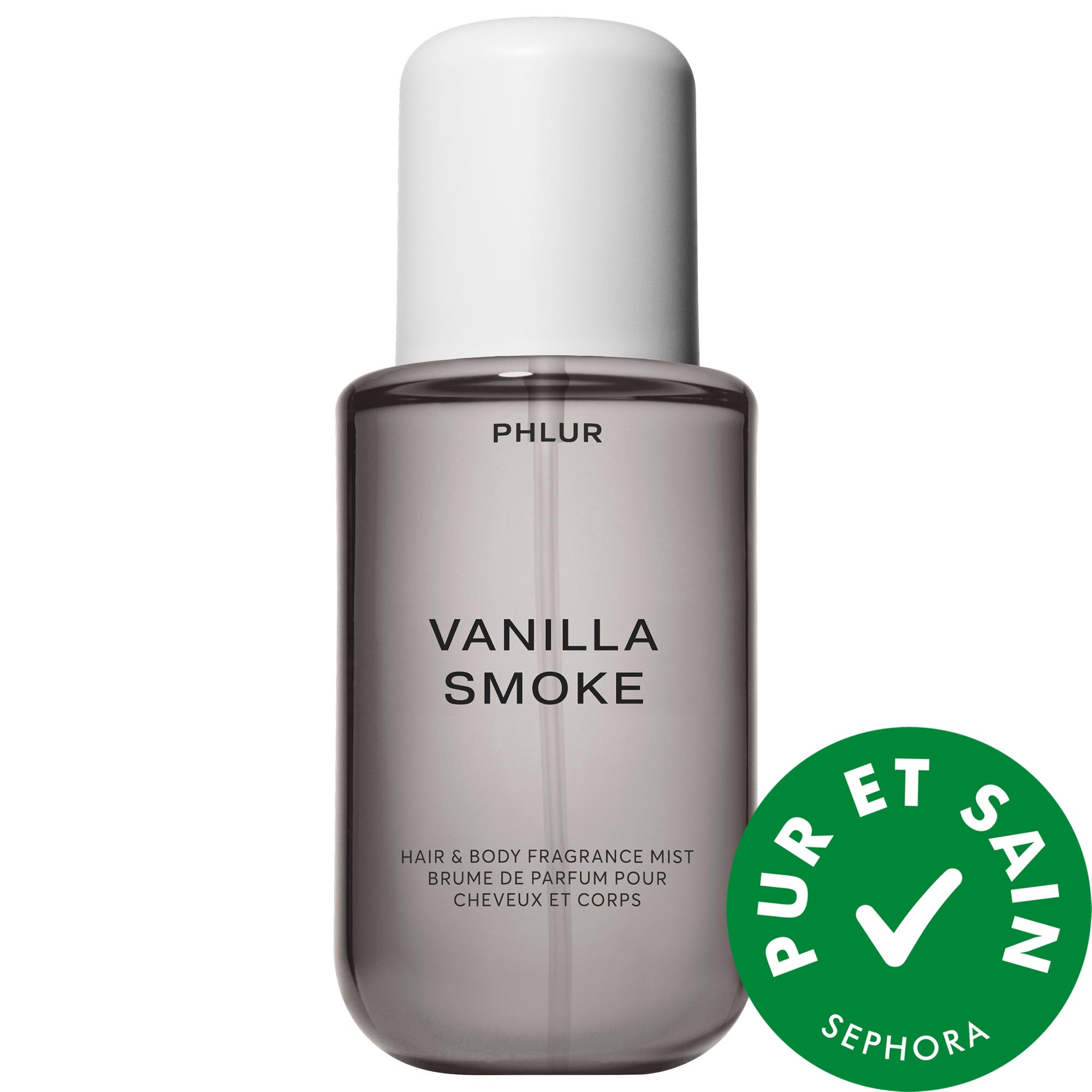 PHLUR Brume pour le corps et les cheveux Vanilla Smoke 8 oz / 236 mL eau de parfum vaporisateur