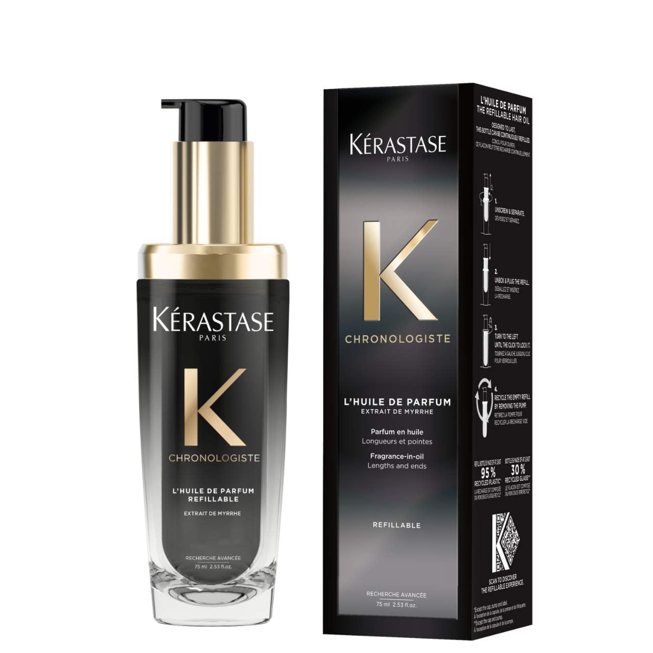 Chronologiste, L'Huile De Parfum Refillable - Kérastase | Sephora