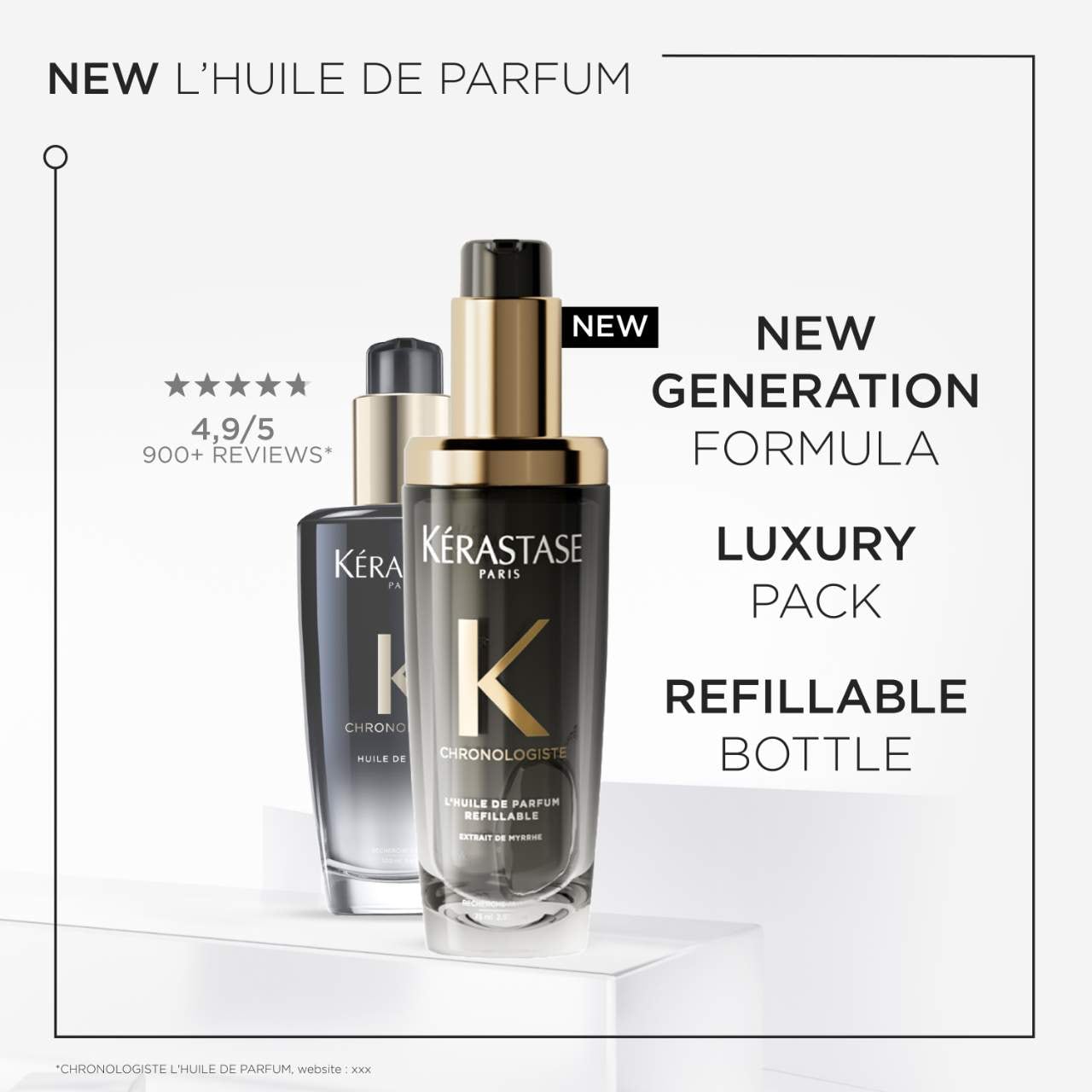 Chronologiste, L'Huile De Parfum Refillable - Kérastase | Sephora