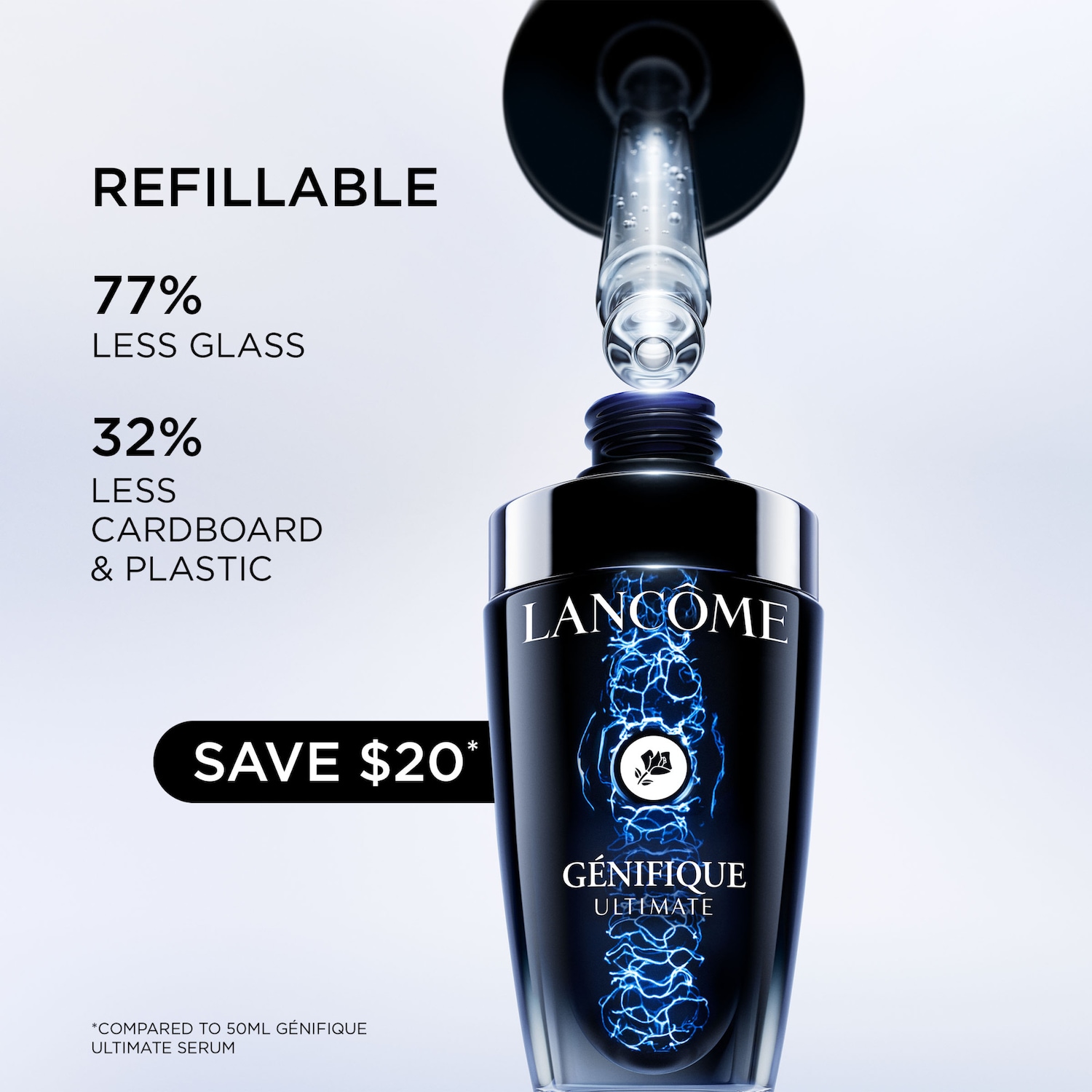 LANCOME GÉNIFIQUE ULTIMATE 100ml Génifique Ultimate Recovery Serum for Skin Barrier Repair - Lanc&