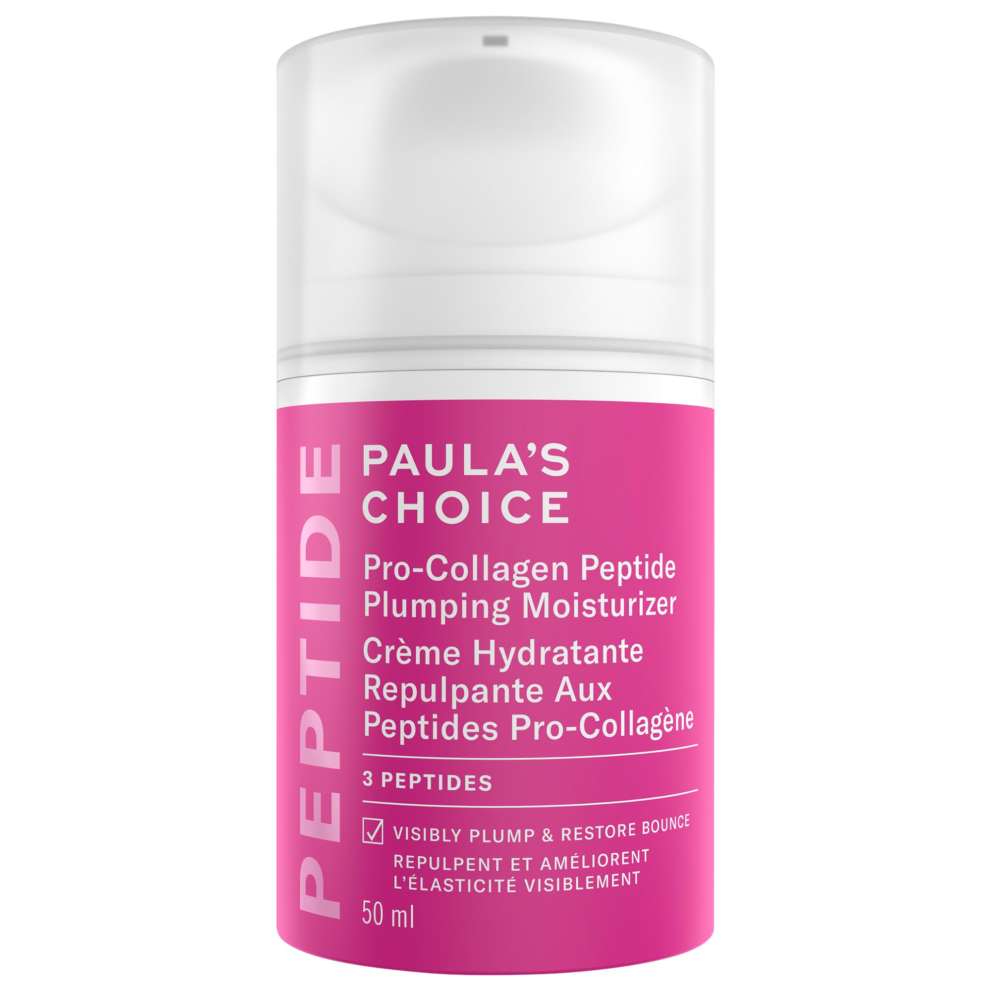 Paula's Choice - Gel-crème hydratant et repulpant avec peptides pro-collagène