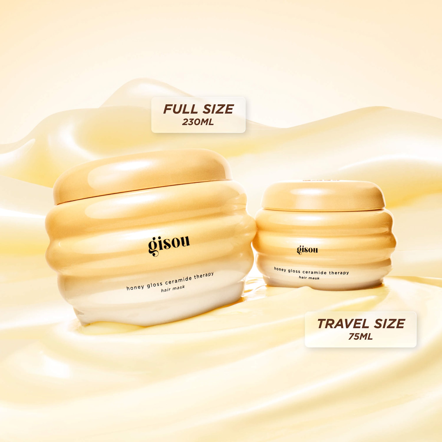 Honey Gloss Ceramide Therapy Hydrating Hair Mask - Gisou | Sephora