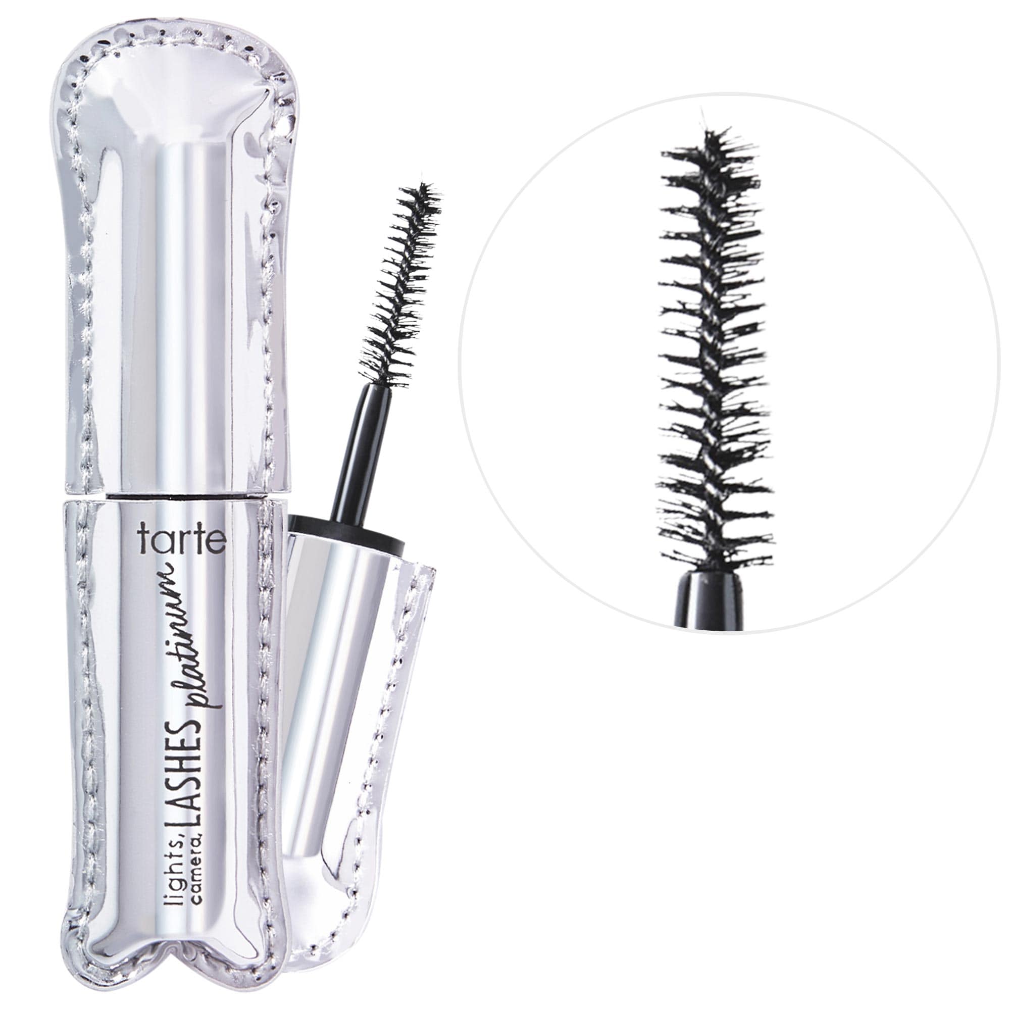 tarte lights, camera, lashes™ 4-in-1 volumizing & conditioning platinum mascara Black oz / mL