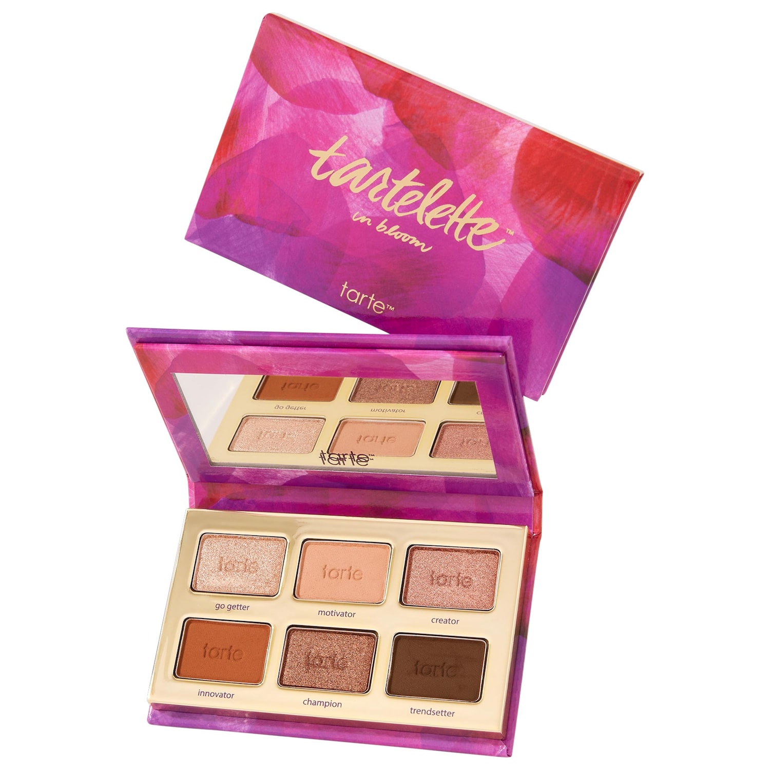 Мини-палетка нейтральных теней с амазонской глиной tarte Tartelette in bloom — фото 1
