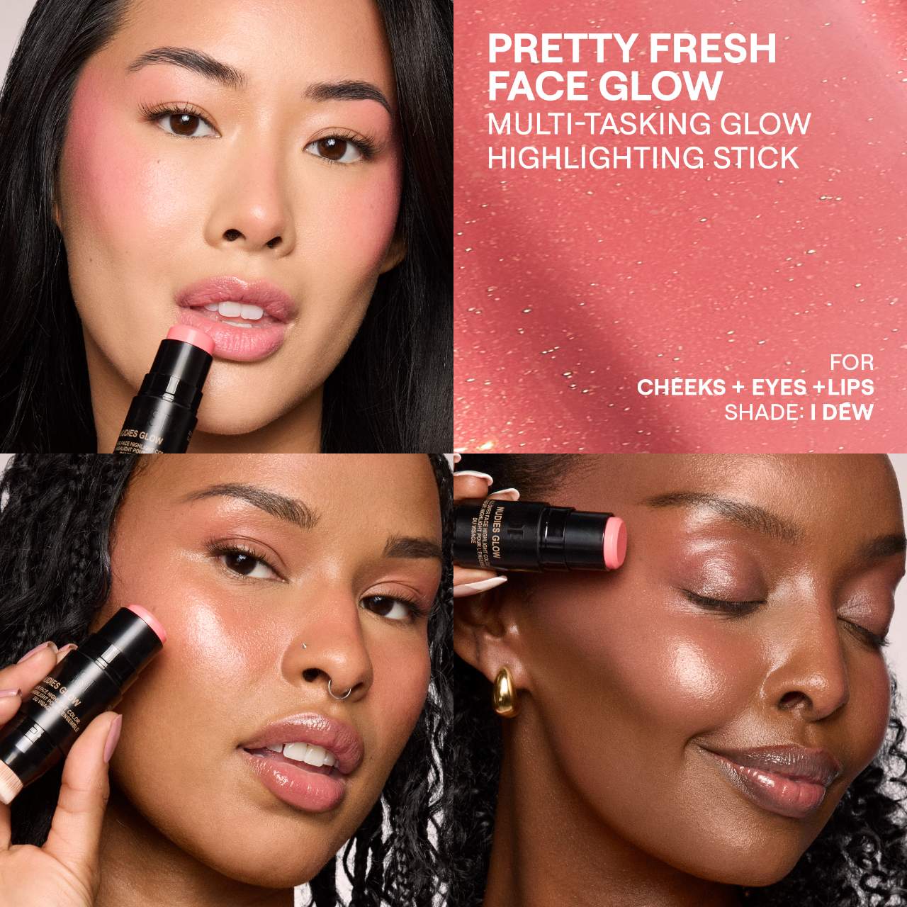 Nudies Glow Cream Highlighter Stick