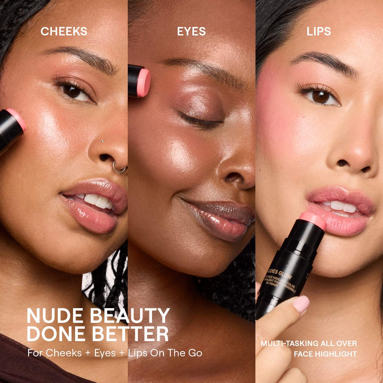 Nudies Glow Cream Highlighter Stick