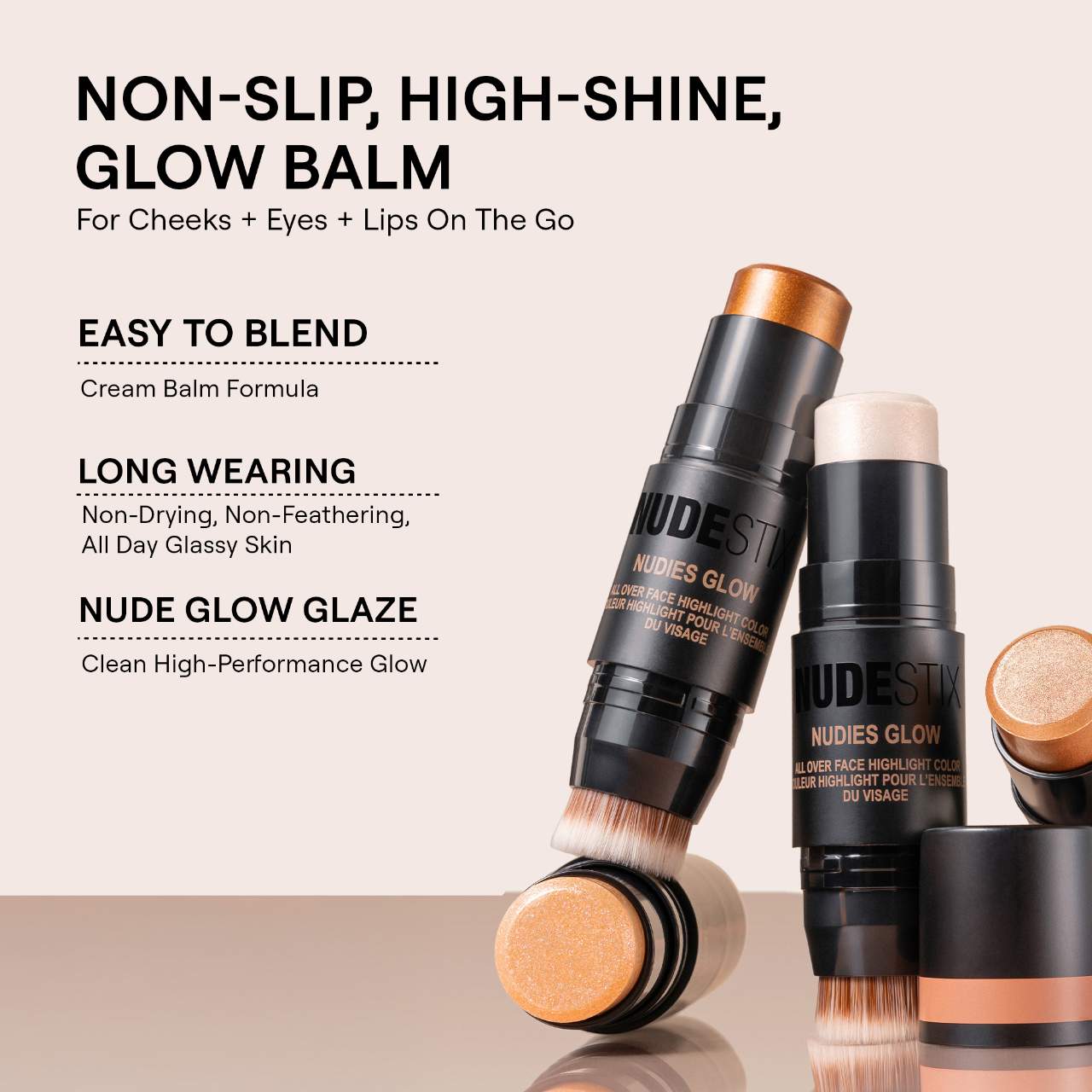 Nudies Glow Cream Highlighter Stick