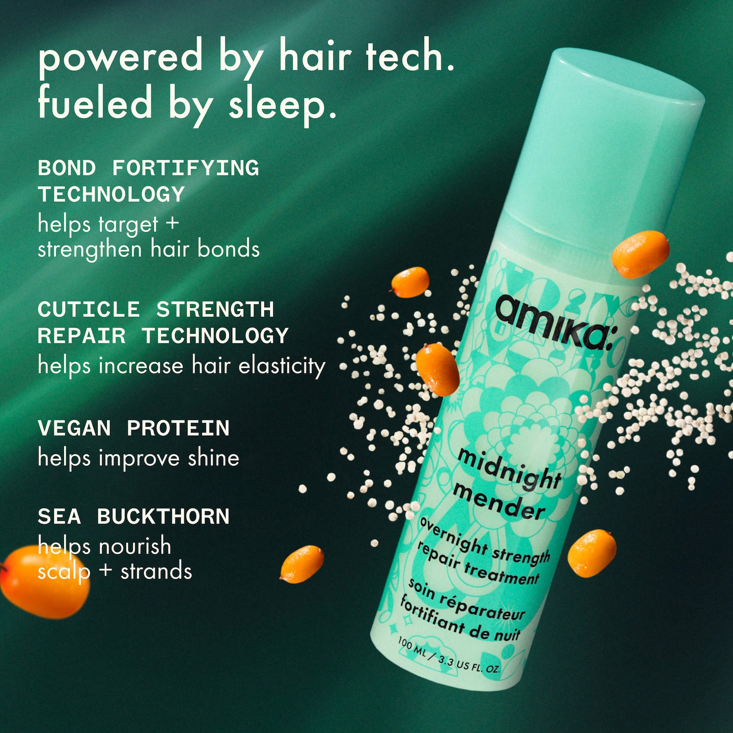 Midnight Mender Overnight Strength Repair Hair Treatment Mask