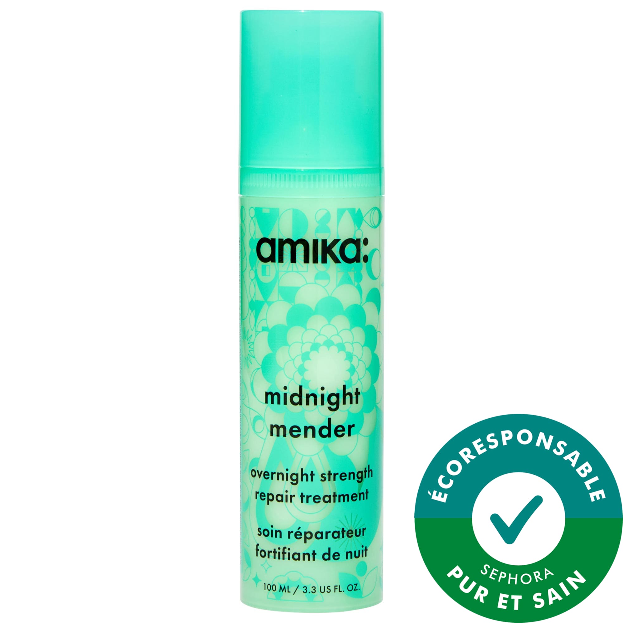 amika Masque réparateur de nuit pour la force des cheveux Midnight Mender 100ml / 3.3oz