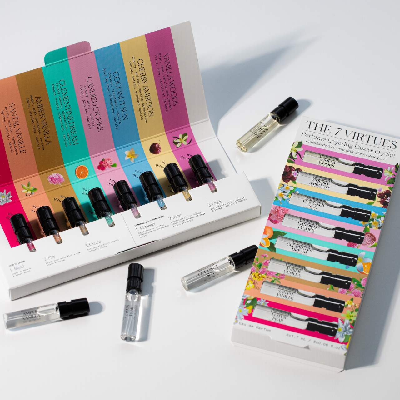 Perfume Layering Discovery Sampler Set - The 7 Virtues | Sephora