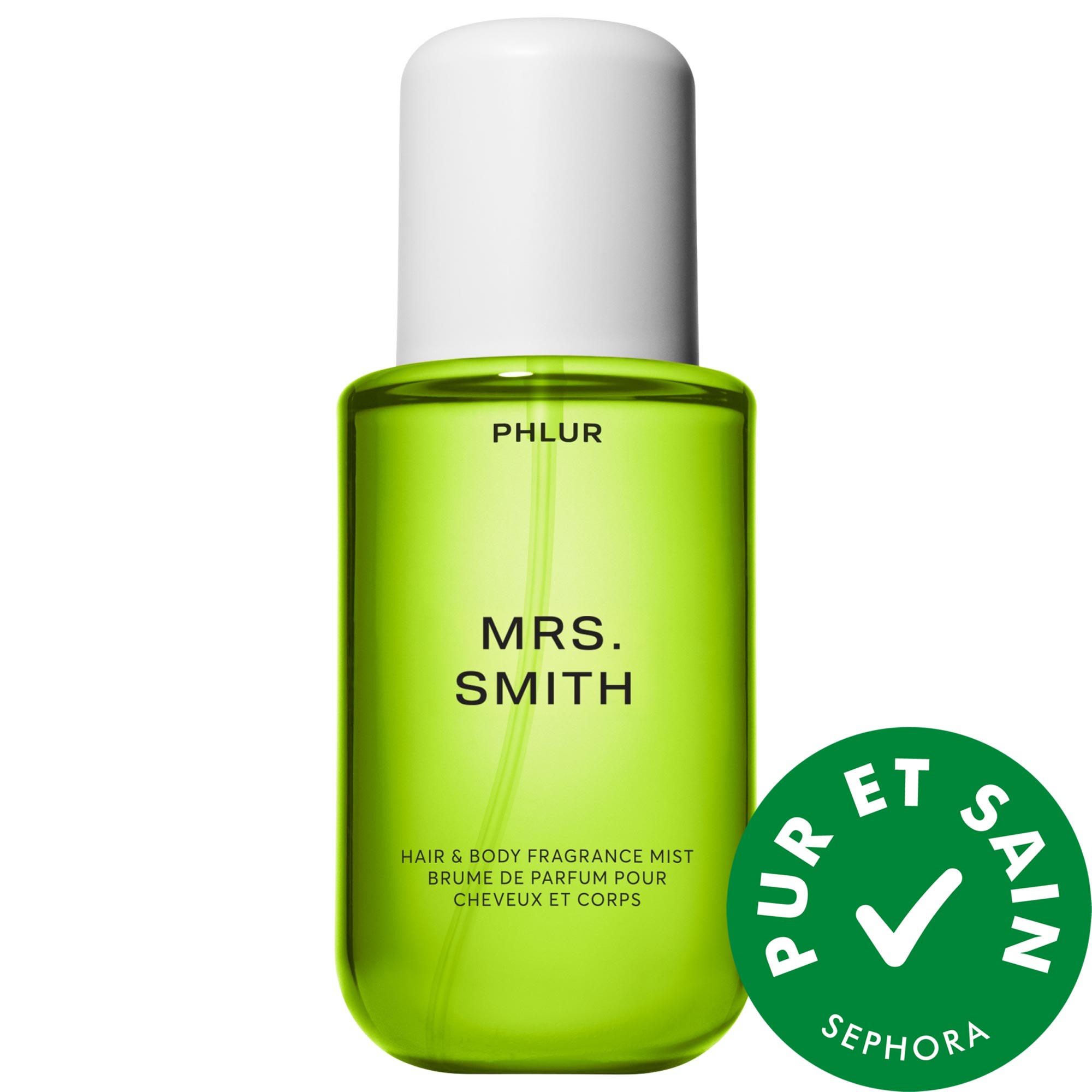 PHLUR Brume parfumée pour le corps et les cheveux Mrs. Smith 8 oz/236 mL