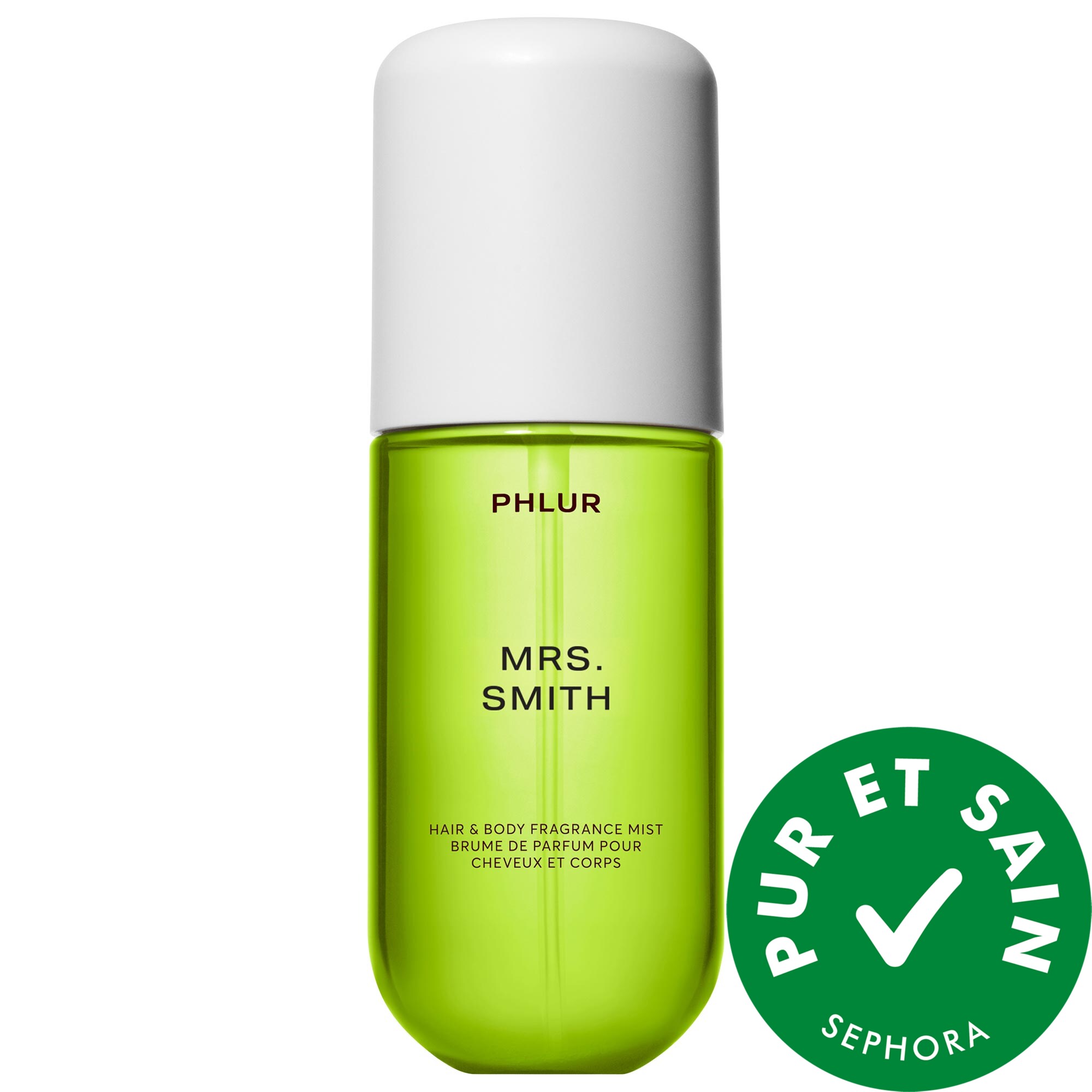 PHLUR Minibrume parfumée pour le corps et les cheveux Mrs. Smith 3 oz/88 mL