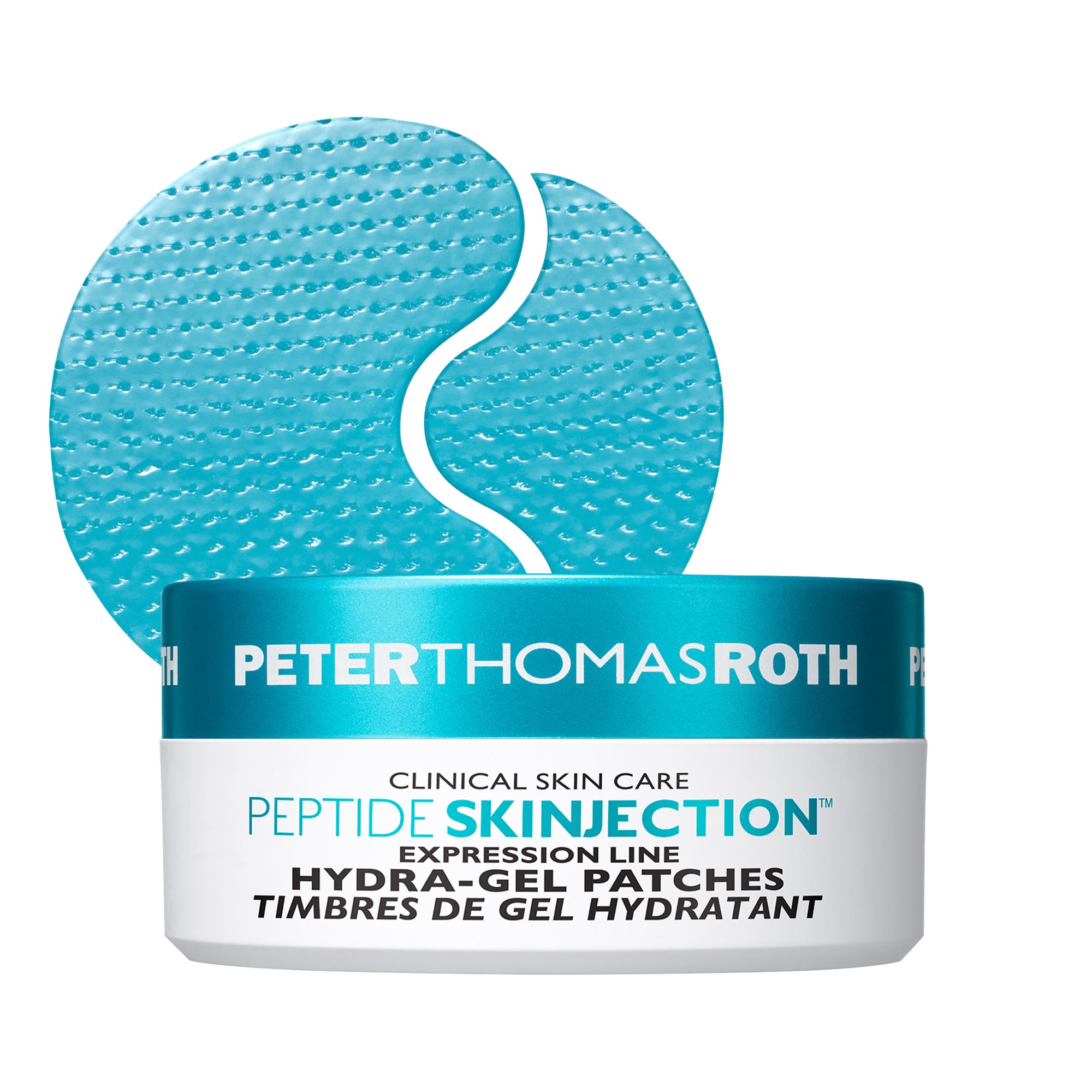 Peter Thomas Roth Peptide Skinjection™ Hydra-Gel Face and Eye Mask Patches for Expression Lines 60 patches / pack