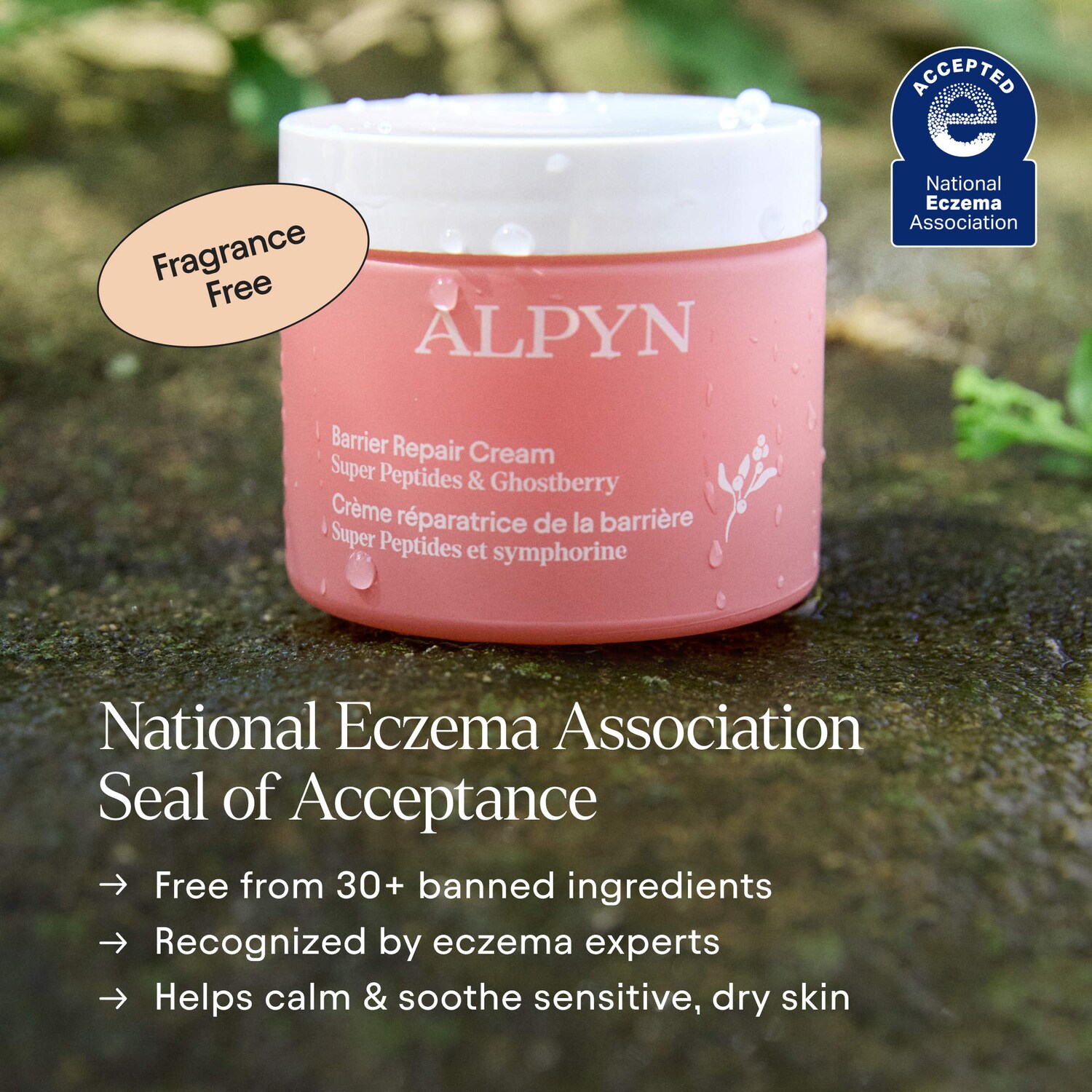 Super Peptide & Ghostberry Moisturizer for Eczema, Barrier and Wrinkle Repair
