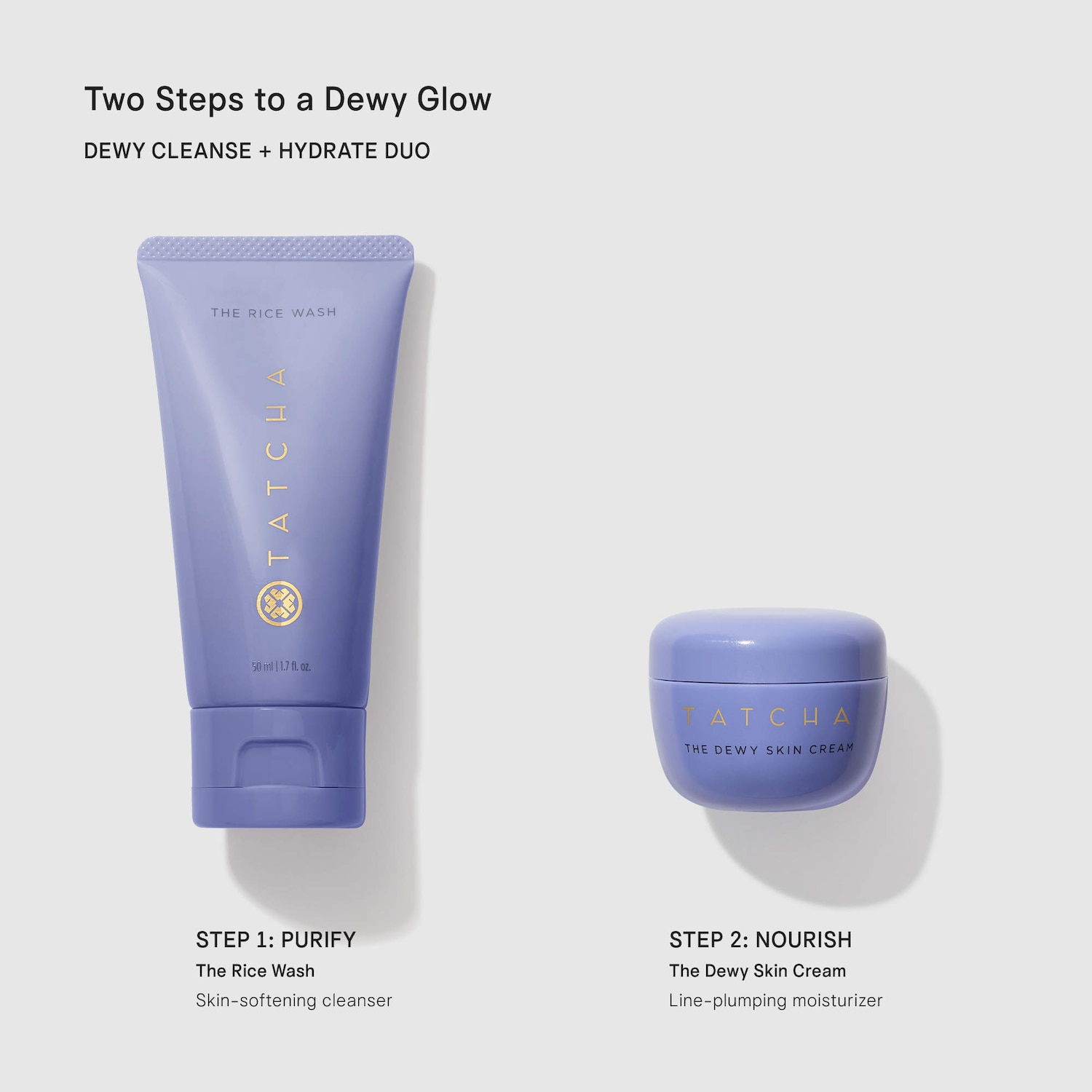 Dewy Cleanse + Hydrate Duo Set - Tatcha | Sephora