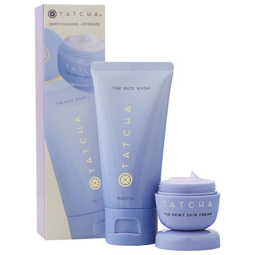 Дуэт для очищения и увлажнения Tatcha Dewy