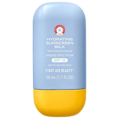 Увлажняющее солнцезащитное молочко First Aid Beauty с коллоидной овсянкой, SPF 45