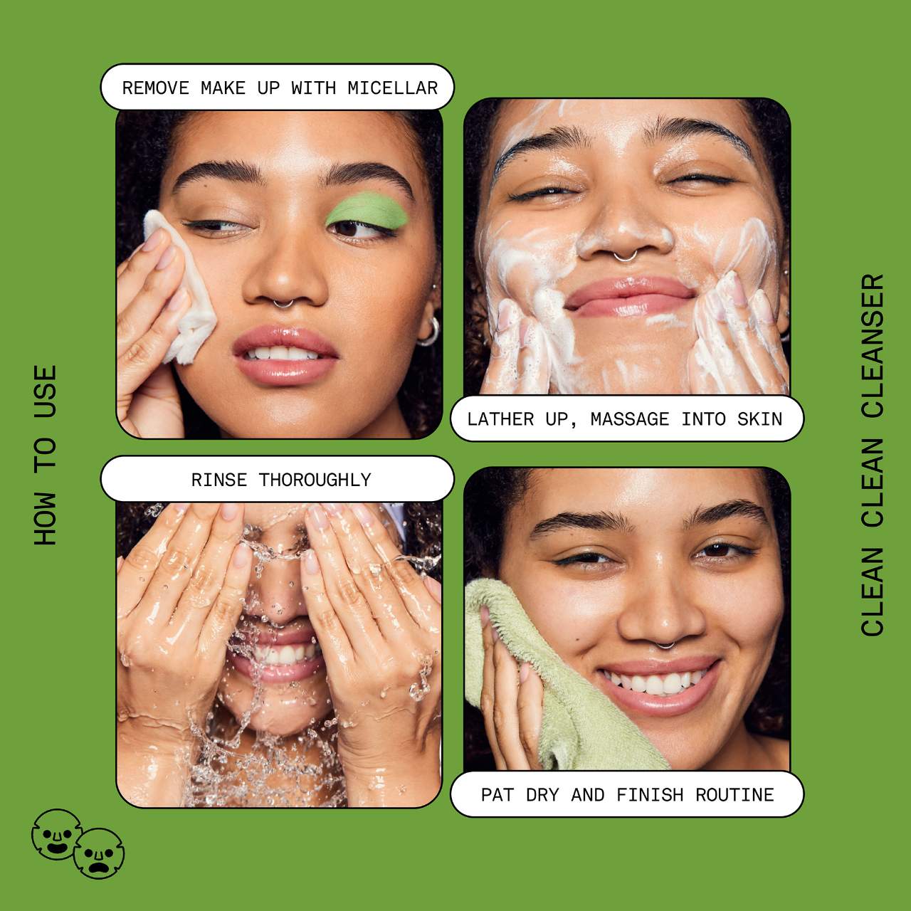 Мягкая гелевая пенка для умывания Sofie Pavitt Face Clean Clean — фото 8