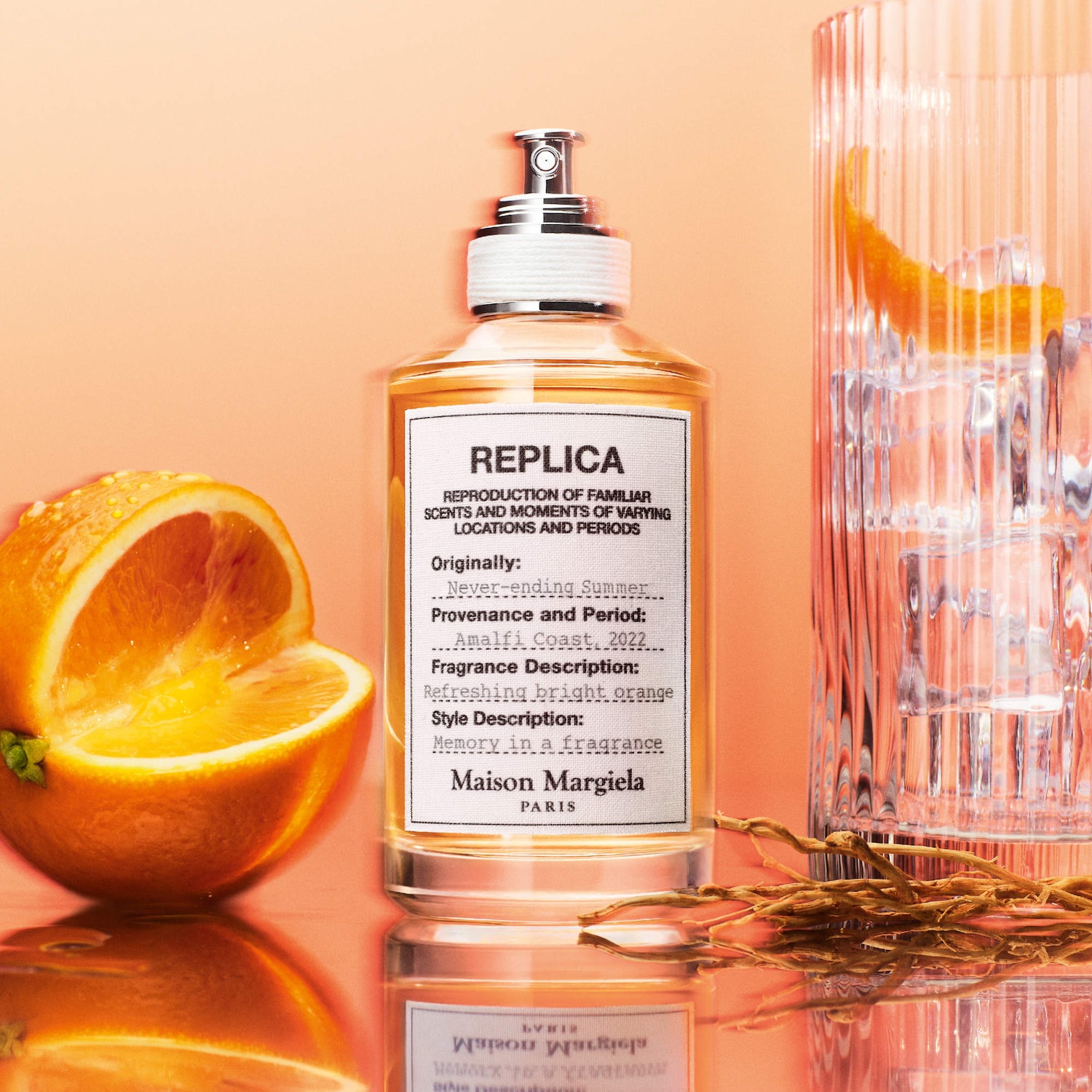 Maison Margiela REPLICA ネバーエンディングサマー30ml REPLICA' Never-ending Summer Eau de Toilette with Orange and