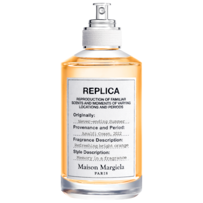 Maison Margiela - 'REPLICA' Never-ending Summer Eau de Toilette with Orange & Vetiver 3.4 oz / 100 mL Maison Margiela 'REPLICA' Never-ending Summer Eau de Toilette with Orange & Vetiver